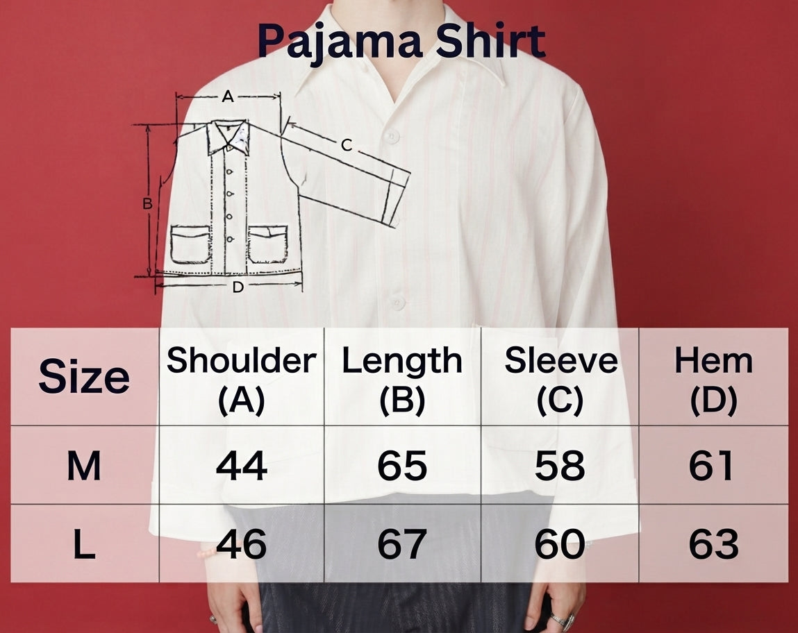 Pajama Shirt / White