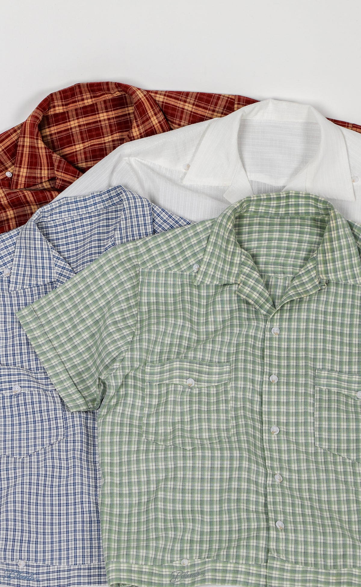 Open Color Shirt / Green