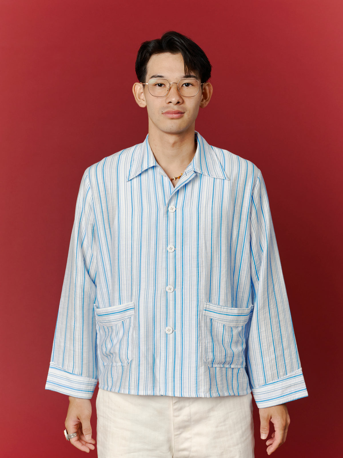 Pajama Shirt / Blue