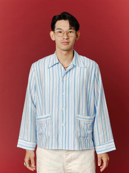 Pajama Shirt / Blue