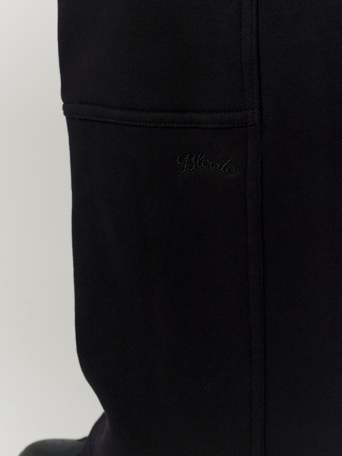 Double-Knee Sweatpants / Black