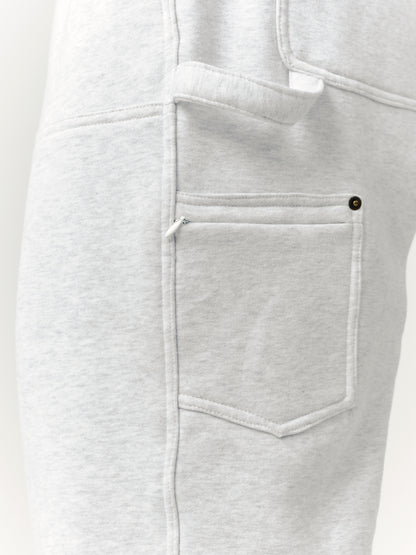Double-Knee Sweatpants / Gray