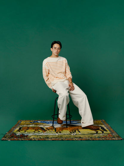Border Knit / Orange