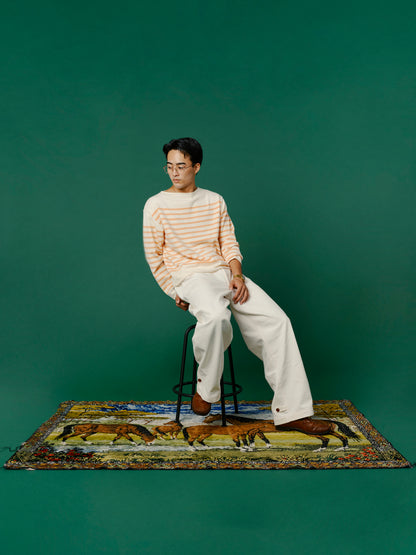 Border Knit / Orange