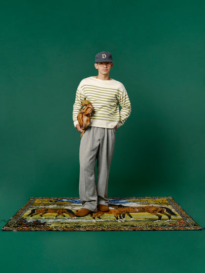 Border Knit / Green
