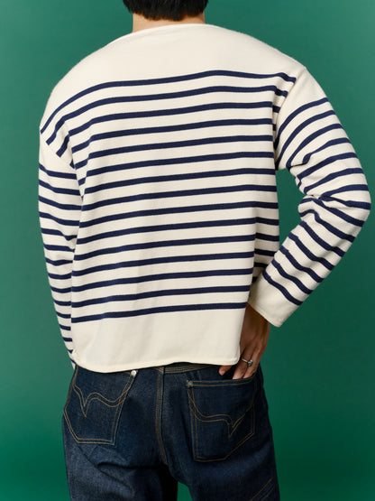 Border Knit / Navy