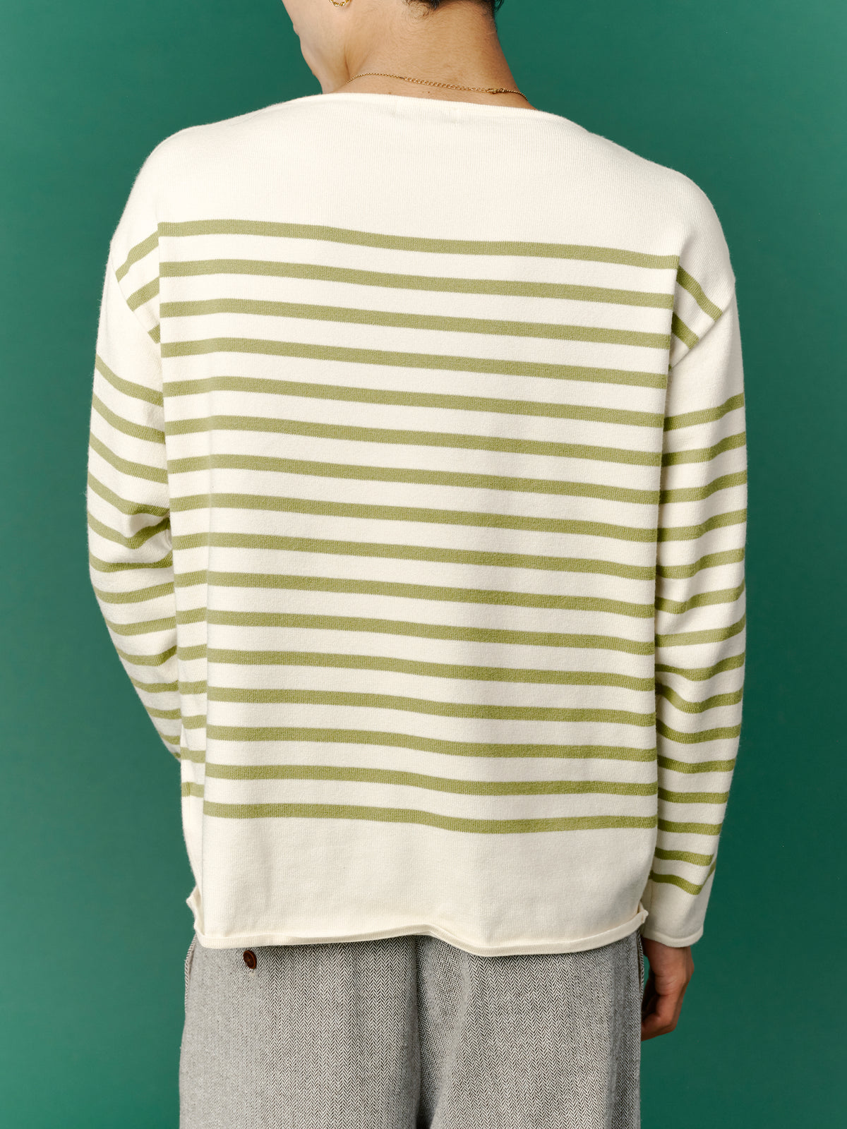 Border Knit / Green