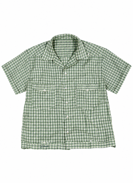 Open Color Shirt / Green