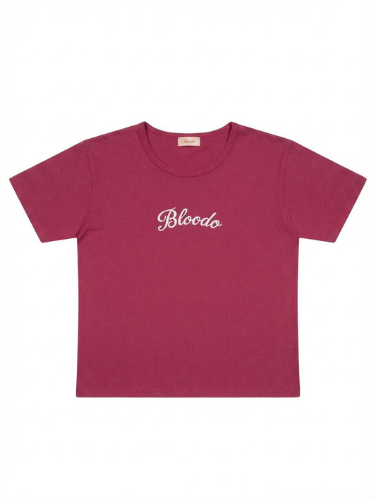 FRONT LOGO T / Bordeaux