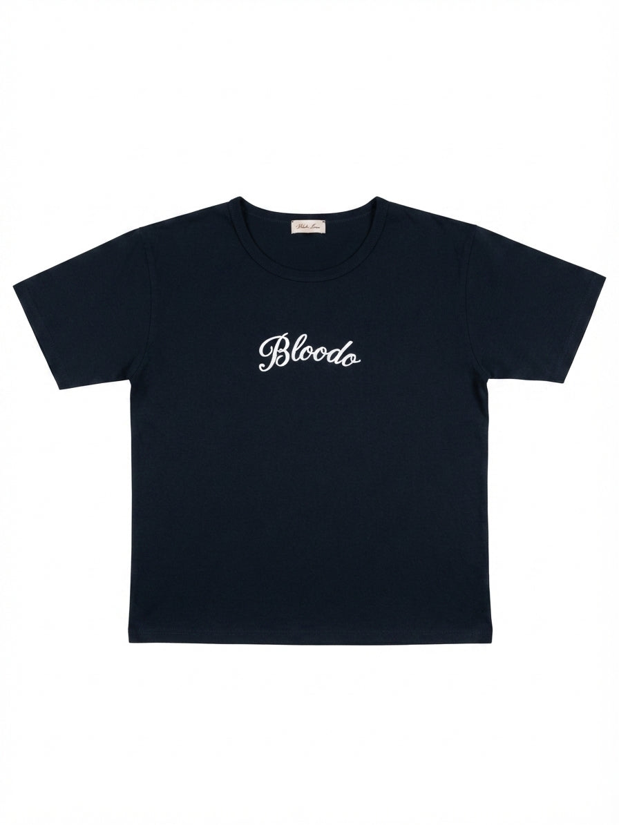 FRONT LOGO T / Navy