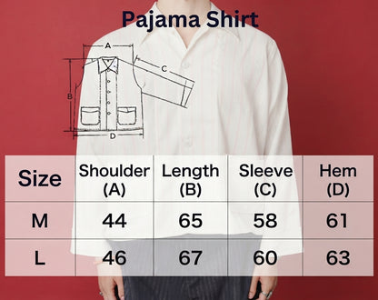 Pajama Shirt / White
