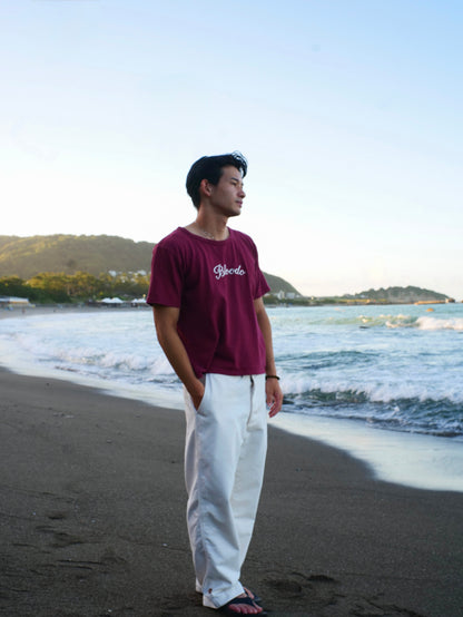FRONT LOGO T / Bordeaux