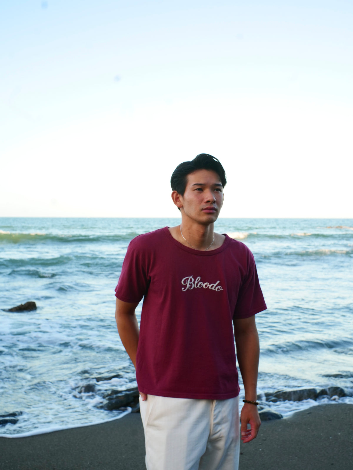 FRONT LOGO T / Bordeaux