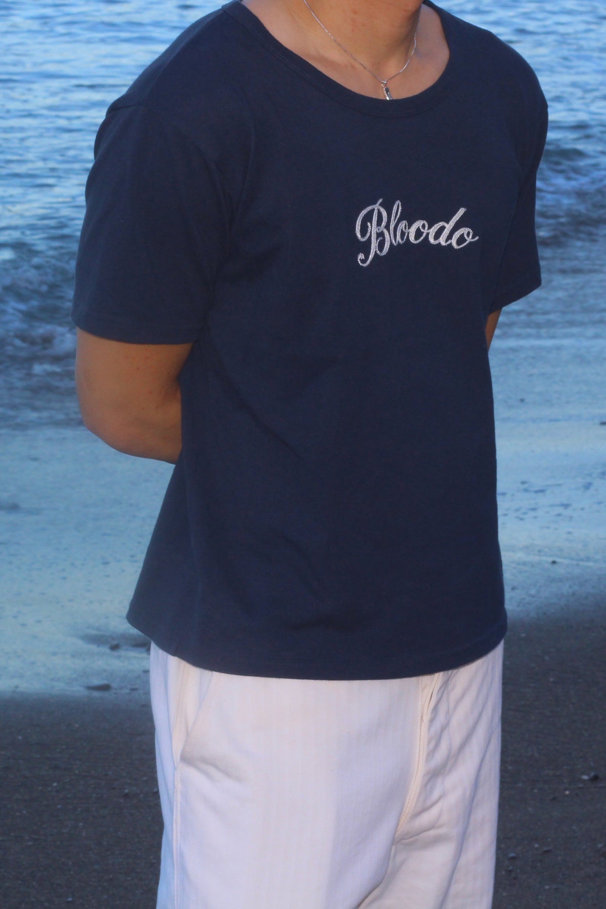 FRONT LOGO T / Navy