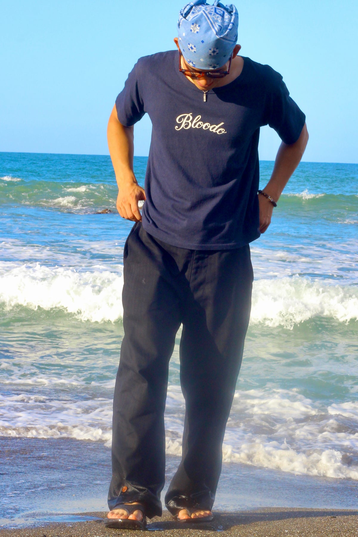 FRONT LOGO T / Navy