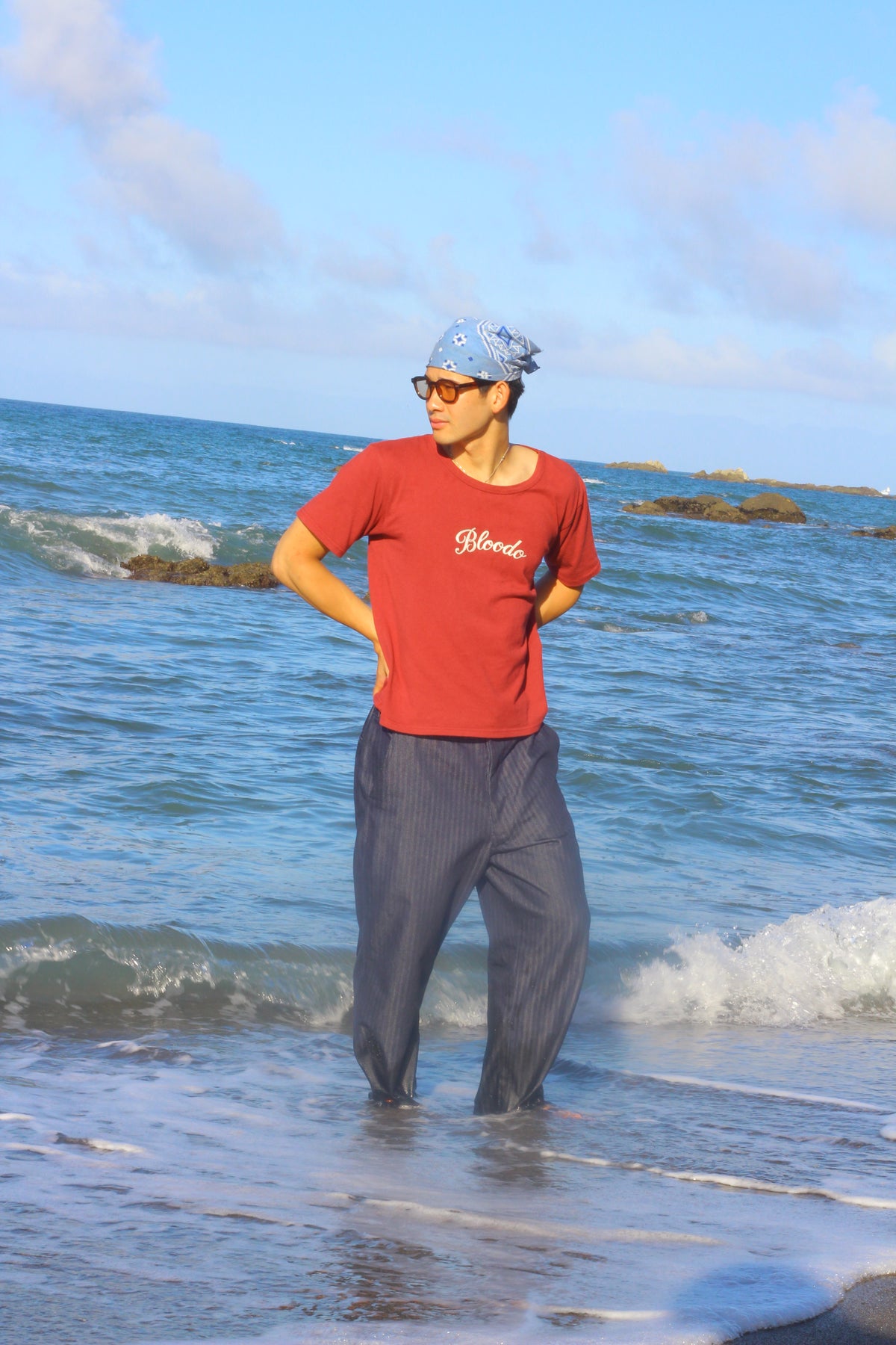 FRONT LOGO T / Bordeaux