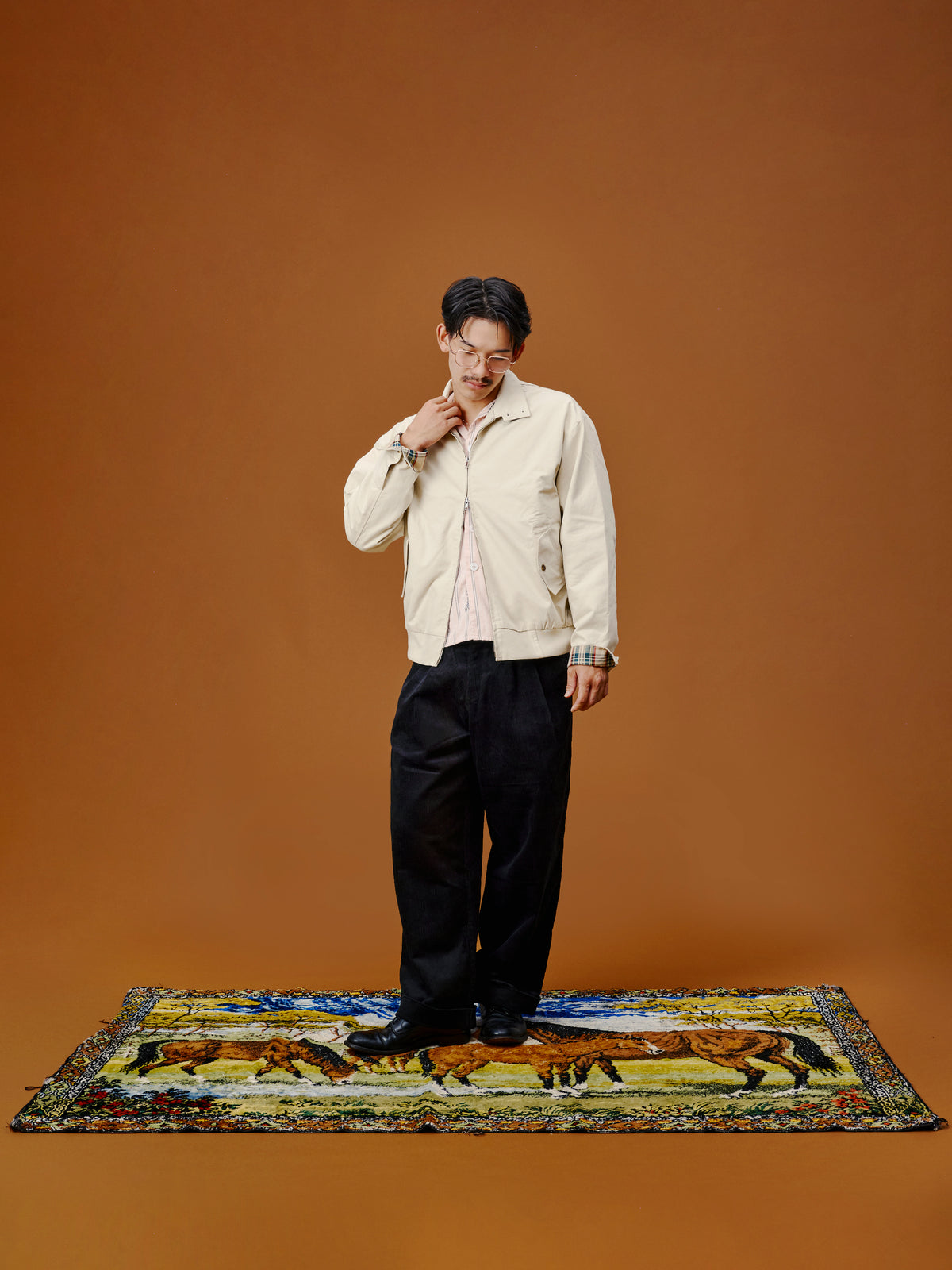 Corduroy Pants / Black
