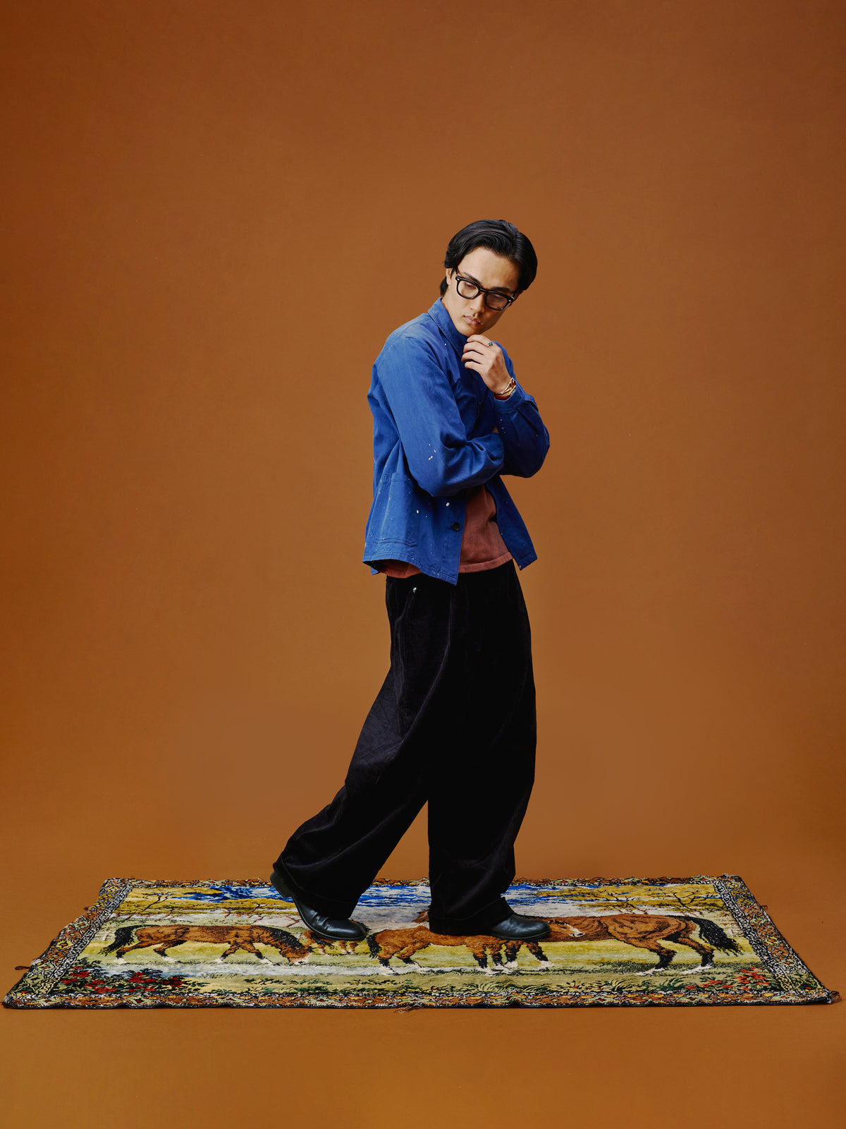 Corduroy Pants / Black