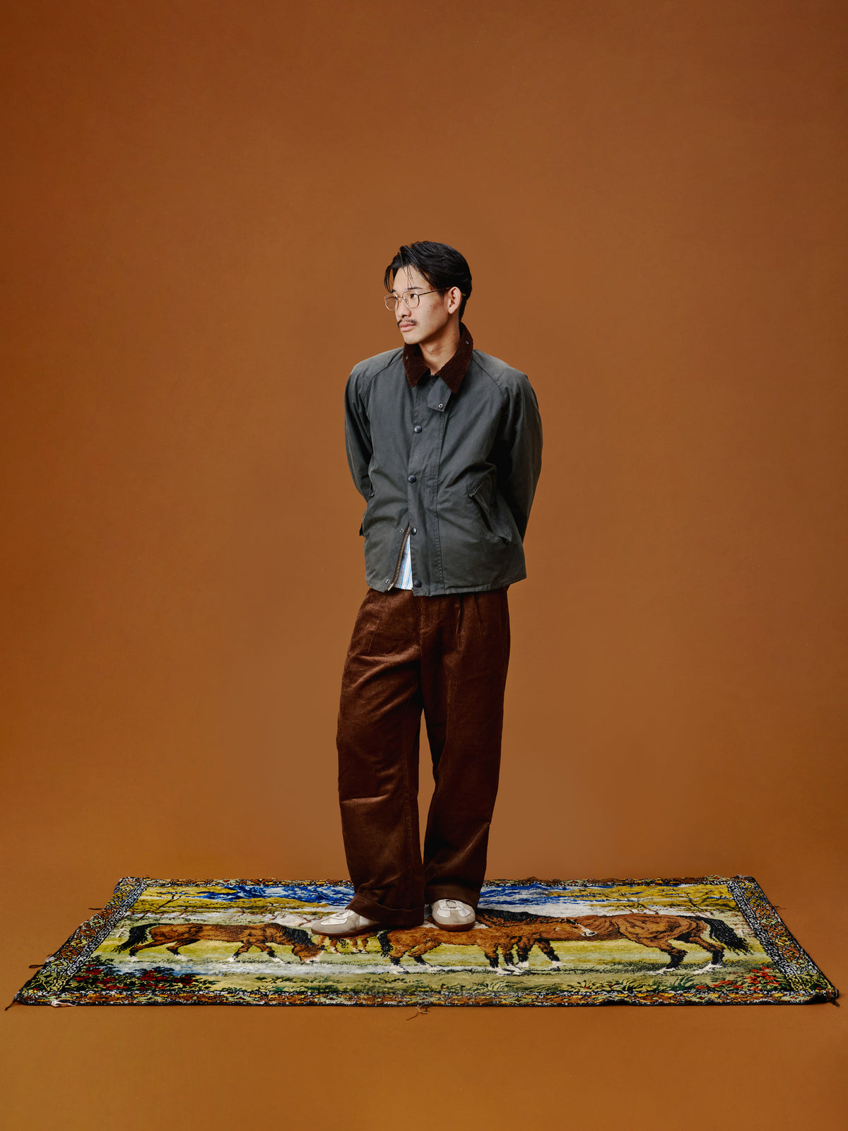 Corduroy Pants / Brown
