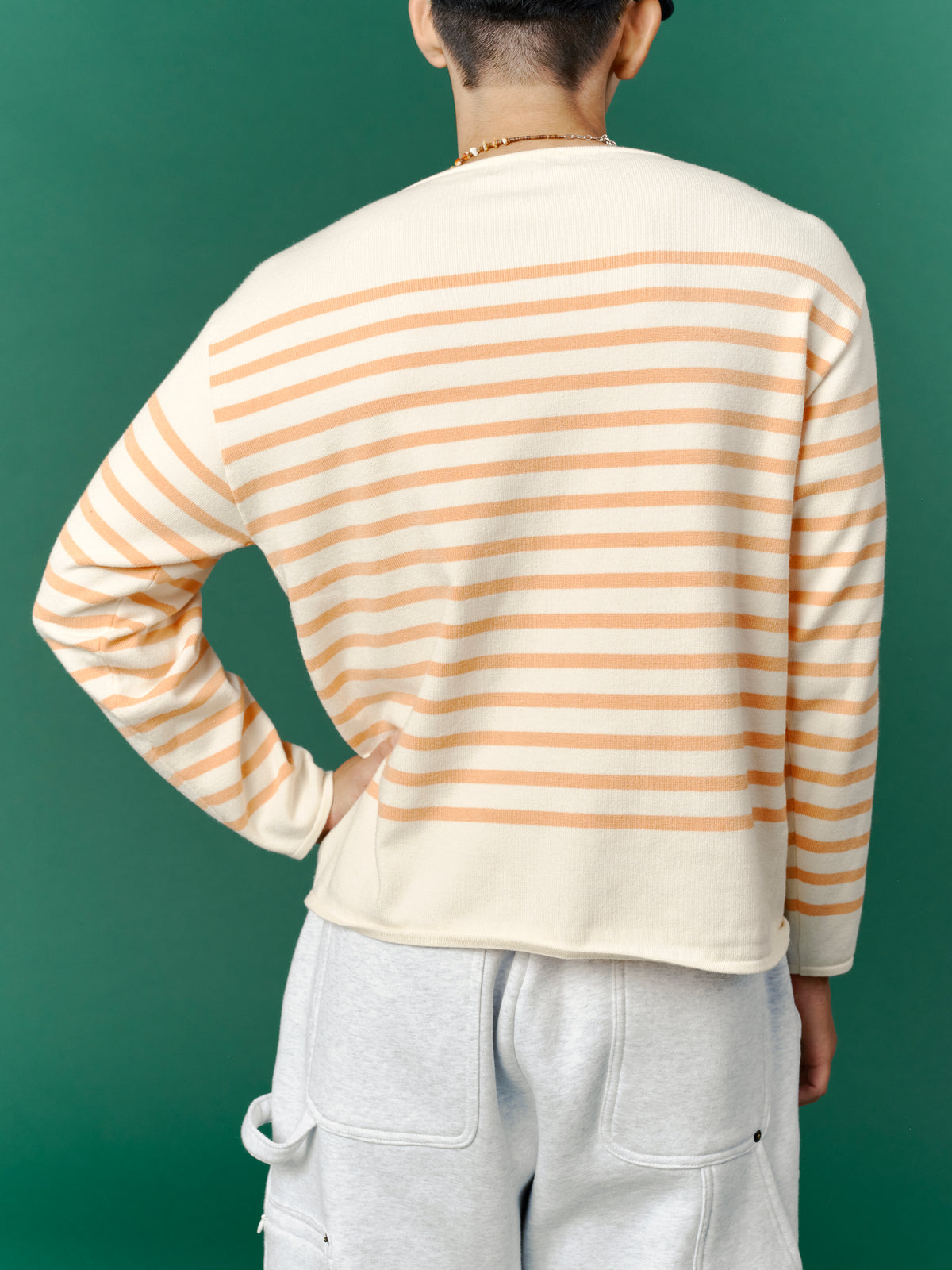 Border Knit / Orange